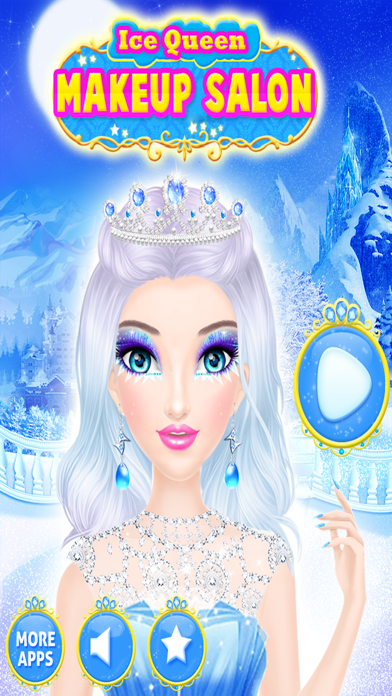 How to cancel & delete Ice Queen Makeover - Frozen Salon Girls Games from iphone & ipad 1