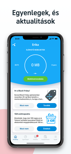 MyTelenor, Magyarország(圖2)-速報App