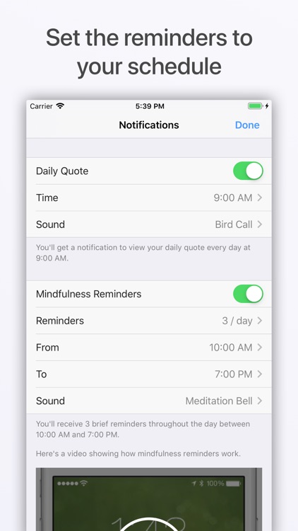 Chill – Mindfulness Reminders screenshot-4