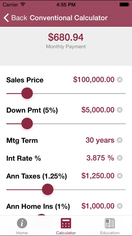 JCB Mortgage Calculator