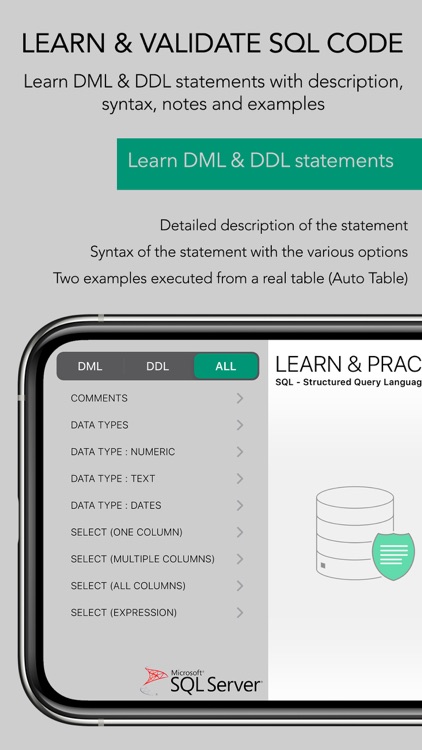 Learn & Validate SQL