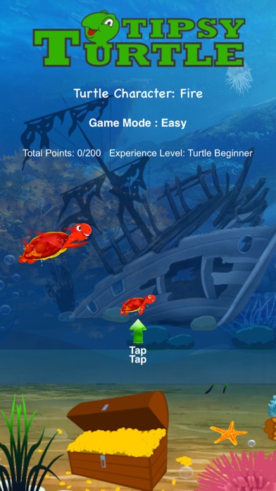 How to cancel & delete Tipsy Turtle Ocean Adventure - Better Than Flappy from iphone & ipad 3