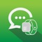 A watch client for social network to support chatting on the watch