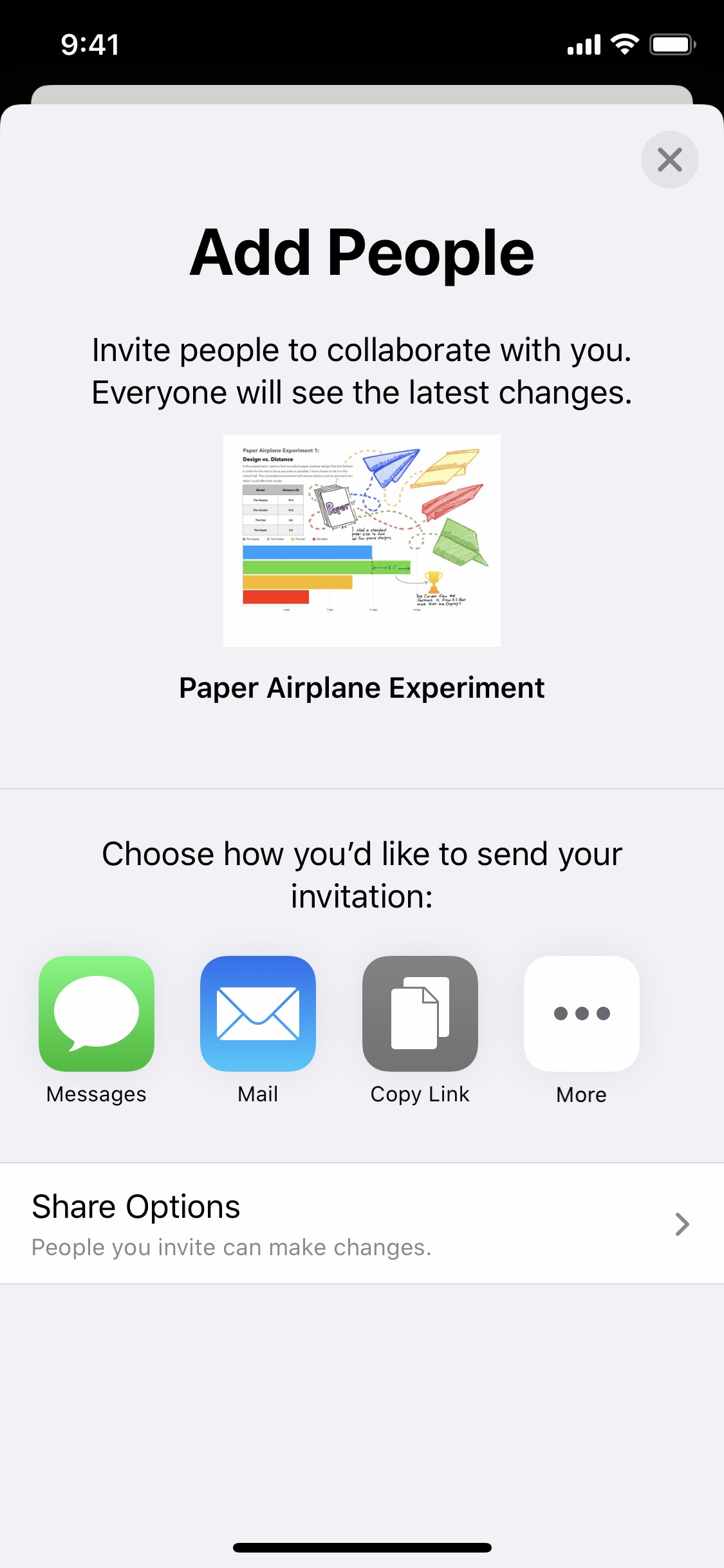 Screenshot do app Numbers