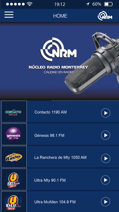 Nucleo Radio screenshot 2