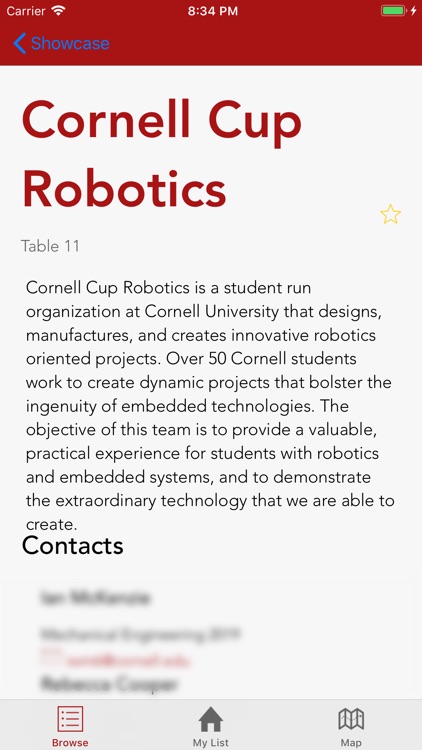 Cornell Project Showcase