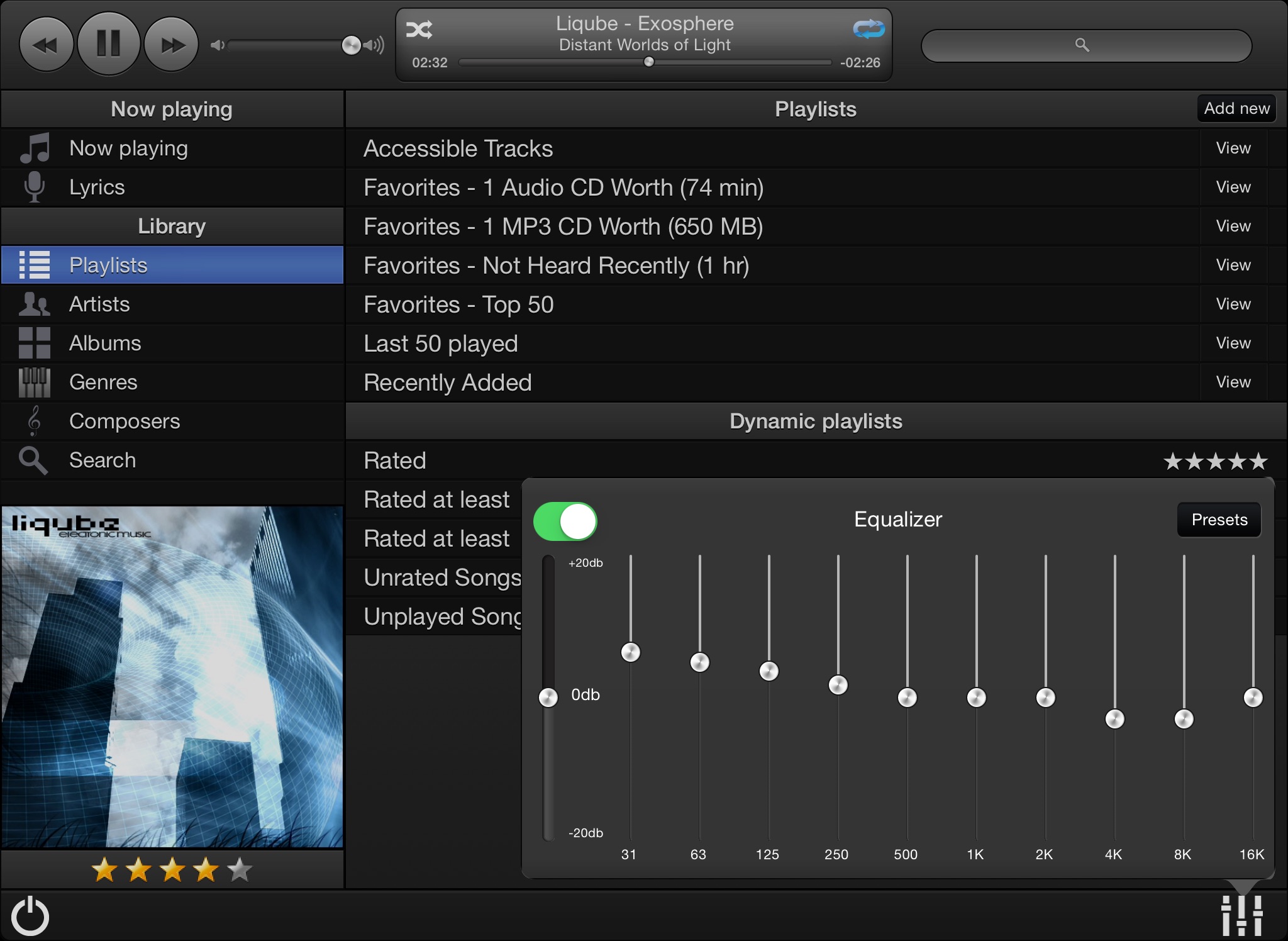 MonkeyMote Music Remote HD screenshot 3