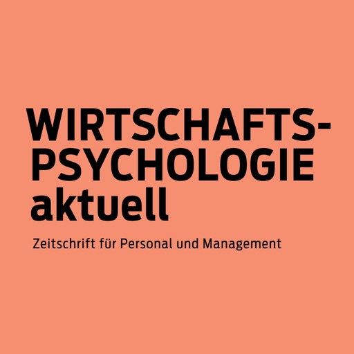 Wirtschaftspsychologie aktuell