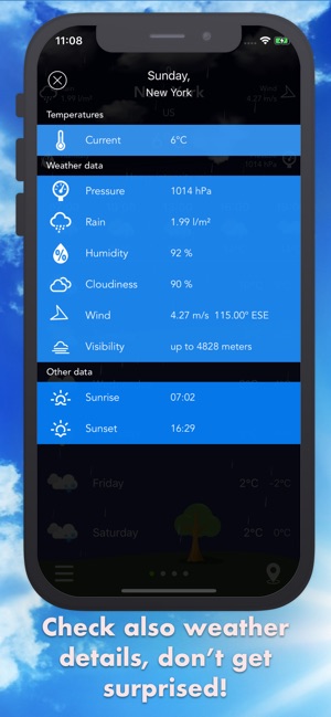 Weather - simple and accurate(圖4)-速報App