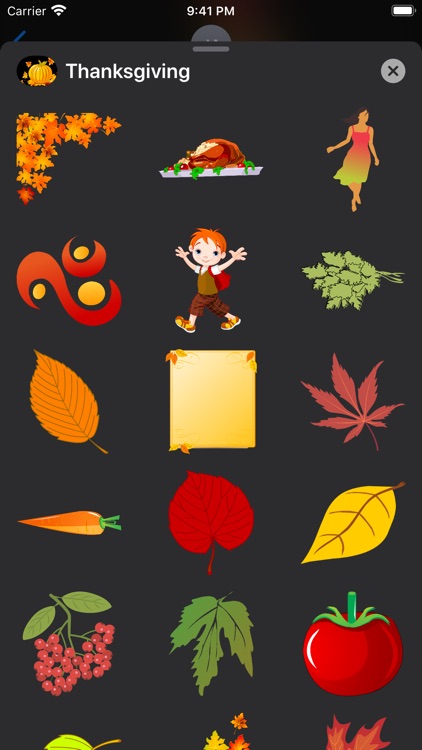 Thanksgiving Stickers & Emojis screenshot-8