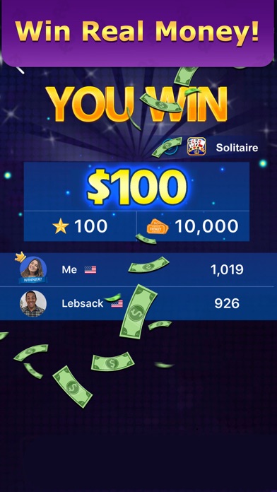 Solitaire Clash: Play for Cash screenshot 3
