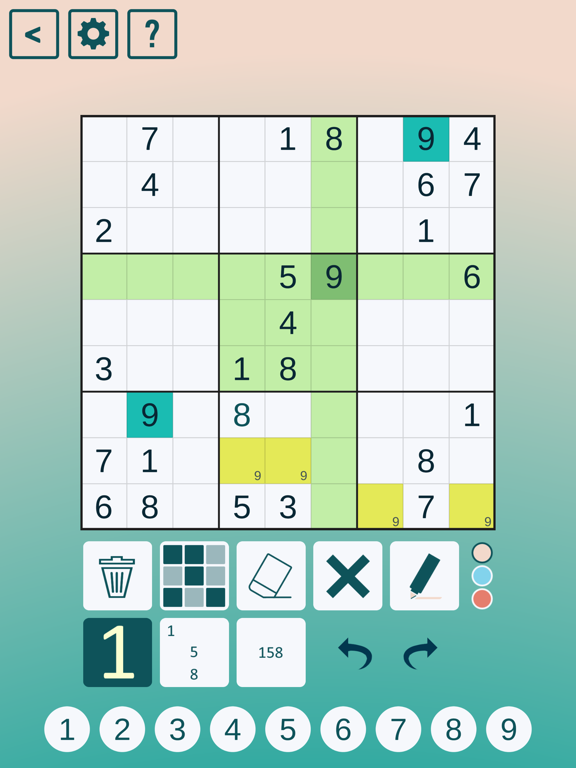 Classic Sudoku! screenshot 2