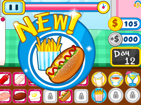 Burger shop fast food screenshot 2