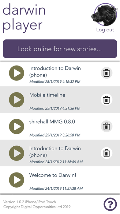 How to cancel & delete Darwin mPlayer from iphone & ipad 1