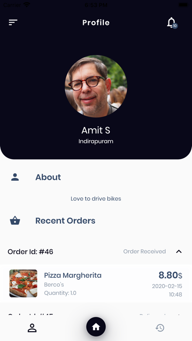 Restaurants Delivery App screenshot 3