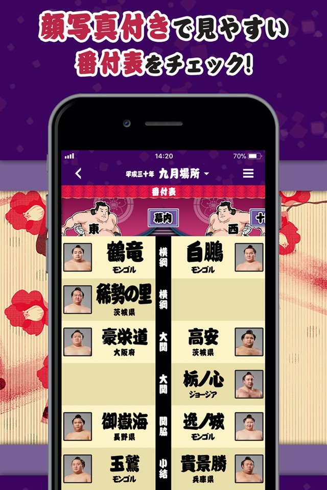 Grand Sumo Official App screenshot 3