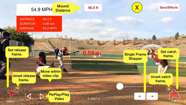 Pitchman Radar Gun