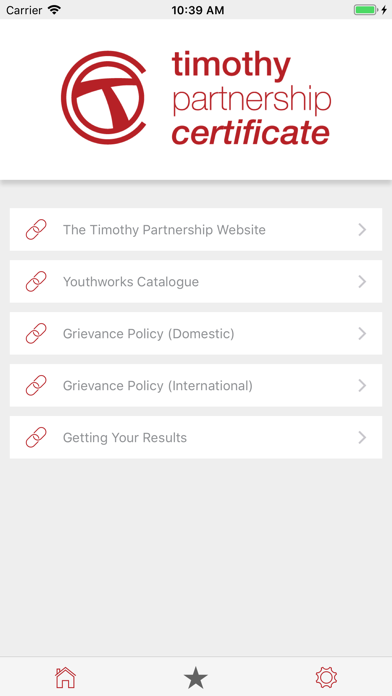 The Timothy Partnership Cert. screenshot 3