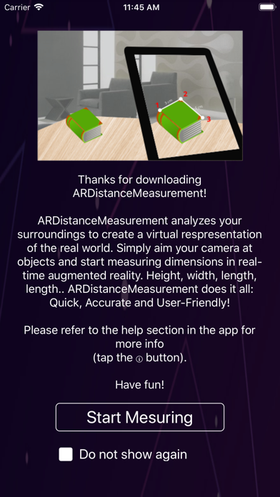 Easy Distance Measure AR screenshot 2