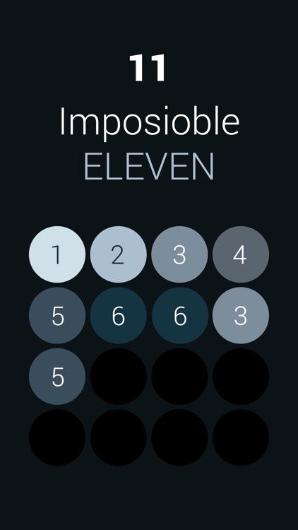 Imposible Eleven Puzzle Game