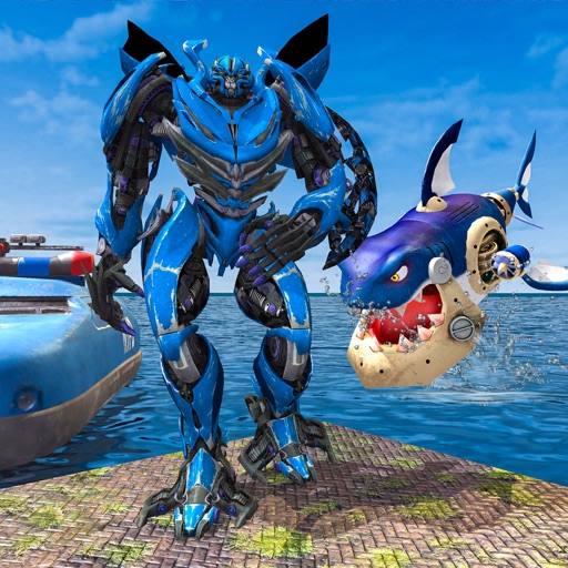 Shark Robot to Assemble, Transformers Robot Game