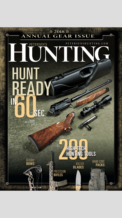 How to cancel & delete Petersen's Hunting Annual from iphone & ipad 1