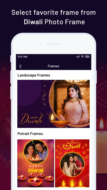 Diwali Photo Editor Frame