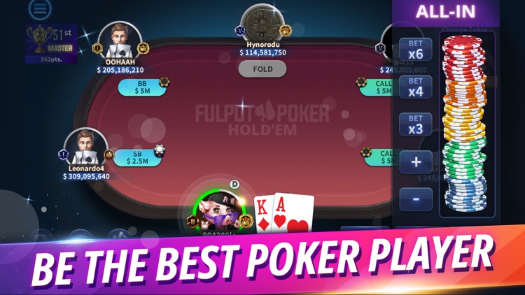 Fulpot Poker:Texas Holdem Game screenshot-3