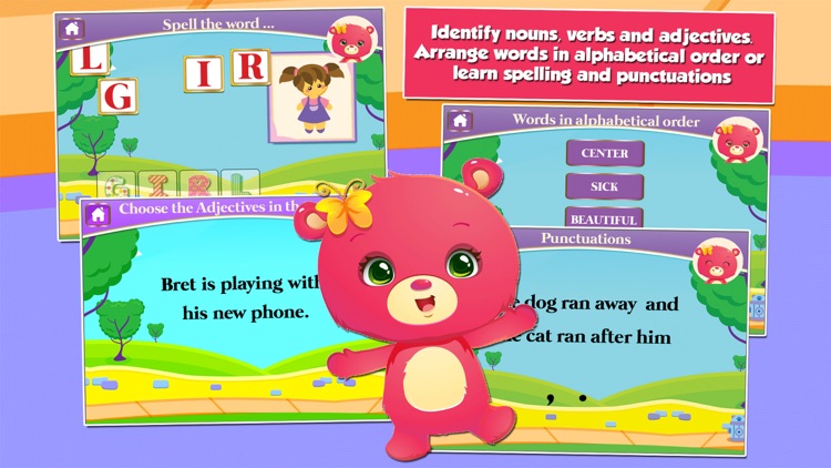 Bears Second Grade Games screenshot-3