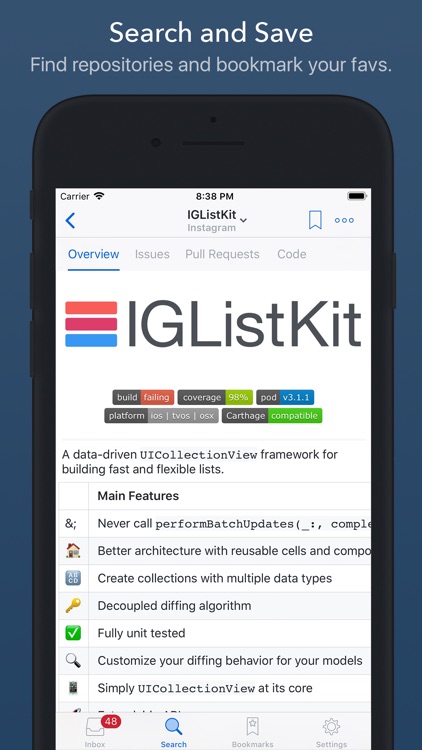 GitHawk for GitHub screenshot-4