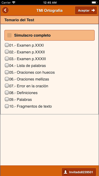 How to cancel & delete Ortografia Test Me In from iphone & ipad 2