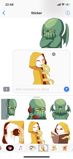 Alien Cute Pun Funny Stickers(圖4)-速報App