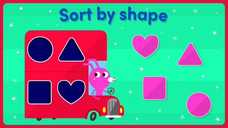 Shape games for kids toddlers