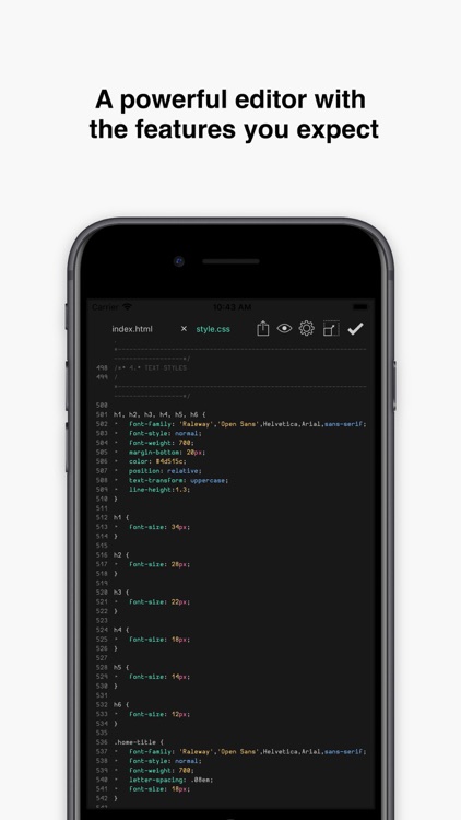 Buffer Editor - Code Editor