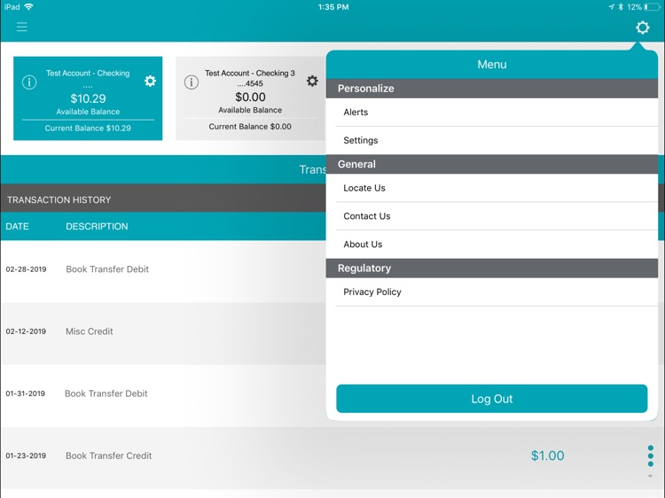 United Bank Comm Bank for iPad screenshot-4