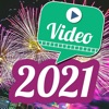 Icon Video Greetings 2021 New Year