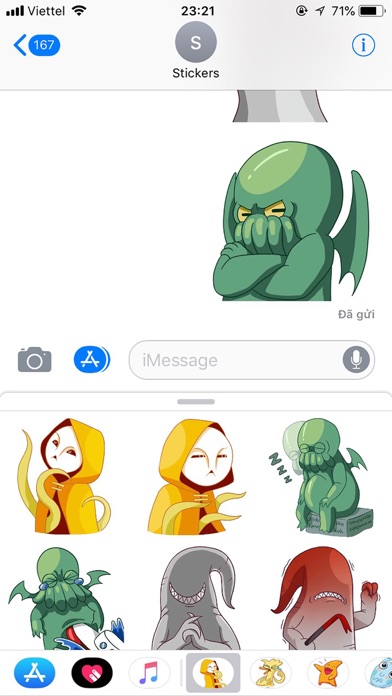 How to cancel & delete Alien Cute Pun Funny Stickers from iphone & ipad 3