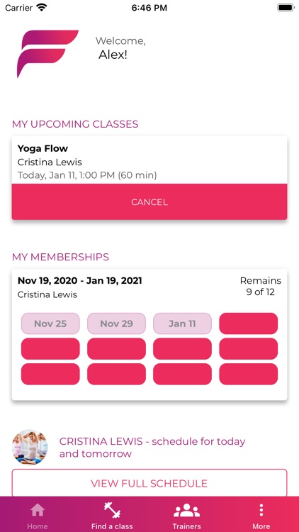 FitGen - My Fitness Trainings