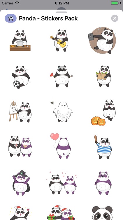 Panda - Stickers Pack screenshot-8