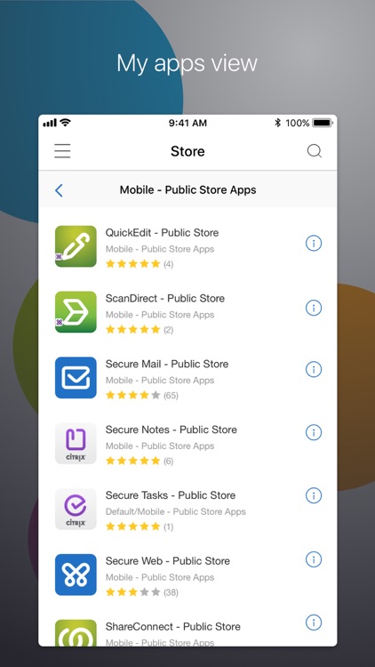 Citrix Secure Hub screenshot-3