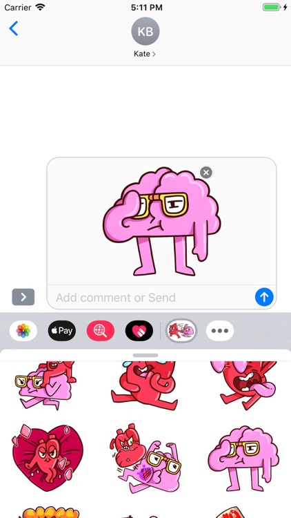 Brain Stickers Pack screenshot-4