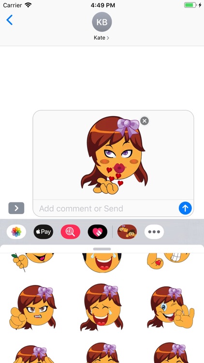 Boy and Girl Stickers Pack screenshot-6