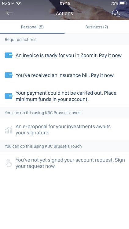 KBC Brussels Mobile screenshot-4