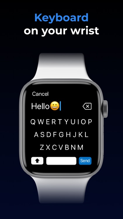 Type: Keyboard for Apple Watch