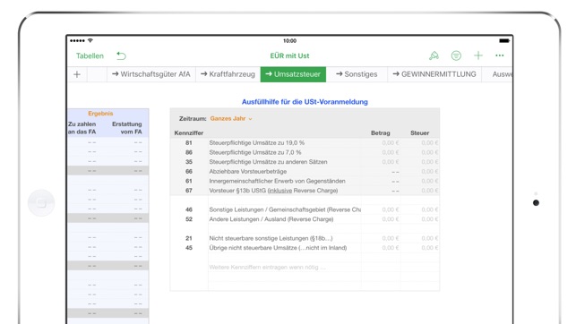 EÜR 2019 für Numbers(圖4)-速報App