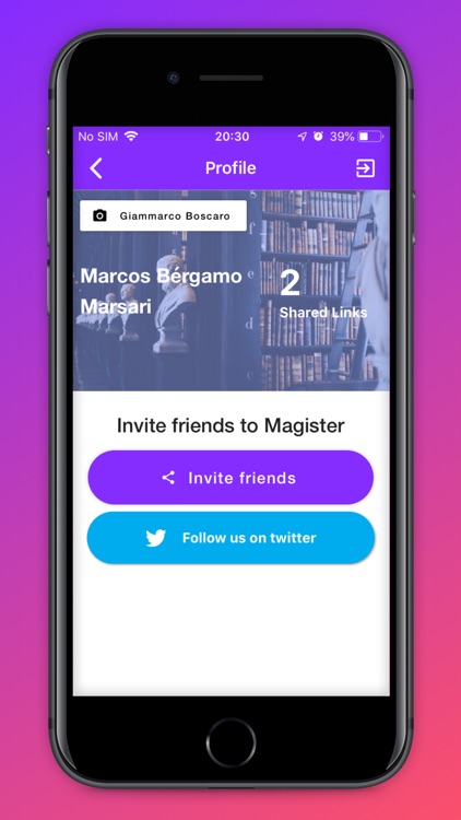 Magister - Organize your links