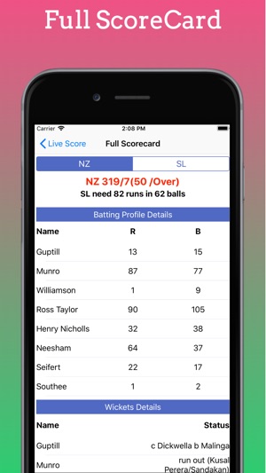 Live Cricket Score & Schedule(圖3)-速報App