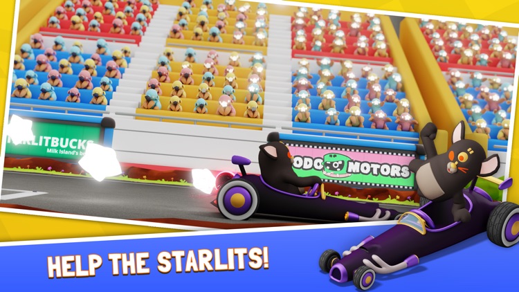 Starlit On Wheels: Super Kart screenshot-7