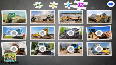 How to cancel & delete Big Trucks and Construction Vehicles JigSaw Puzzle from iphone & ipad 1
