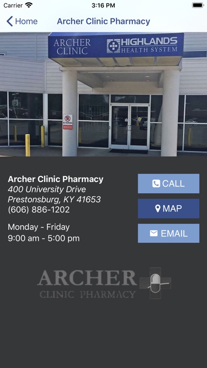 Archer Clinic Pharmacy screenshot-3